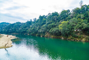 Fototapeta premium lake in the summer