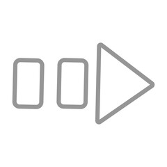 Arrow Isolated Vector icon which can easily modify