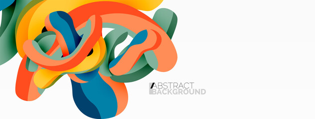 Creative geometric wallpaper. Splash shapes composition background. Techno business template for wallpaper, banner, background or landing