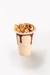 Nutella chocolate smoothie