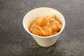 Delicous superfood - cod fish caviar