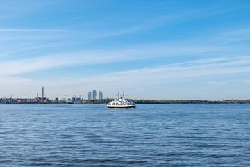 ship in the sea Finland