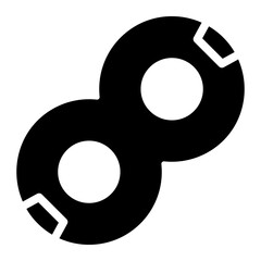 Rubber Ring glyph icon