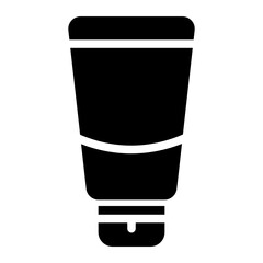 Sunscreen glyph icon