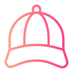Cap gradient icon