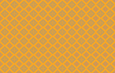 Fototapeta premium Abstract geometric and tribal patterns, usage design local fabric patterns, Design inspired by indigenous tribes. geometric Vector illustration 