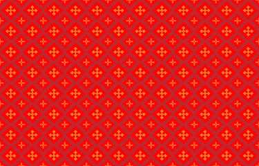 
Abstract geometric and tribal patterns, usage design local fabric patterns, Design inspired by indigenous tribes. geometric Vector illustration
