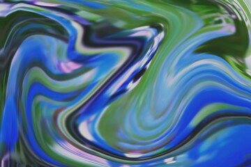 Light dream and twirl. Liquid colors wonderful amazing and digital world