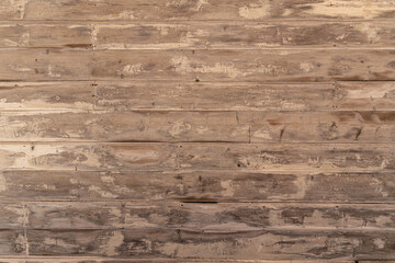 Old wooden surface with horizontal planks - 514725656
