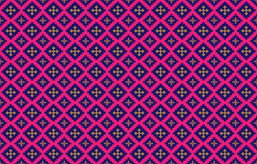 Abstract geometric and tribal patterns, usage design local fabric patterns, Design inspired by indigenous tribes. geometric Vector illustration