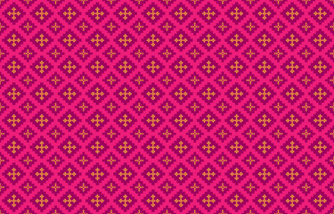 Abstract geometric and tribal patterns, usage design local fabric patterns, Design inspired by indigenous tribes. geometric Vector illustration