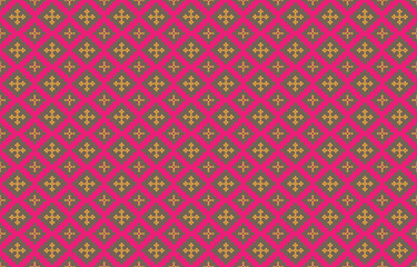 Abstract geometric and tribal patterns, usage design local fabric patterns, Design inspired by indigenous tribes. geometric Vector illustration