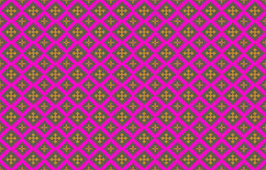 Abstract geometric and tribal patterns, usage design local fabric patterns, Design inspired by indigenous tribes. geometric Vector illustration