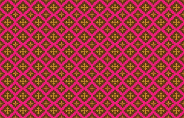 Abstract geometric and tribal patterns, usage design local fabric patterns, Design inspired by indigenous tribes. geometric Vector illustration