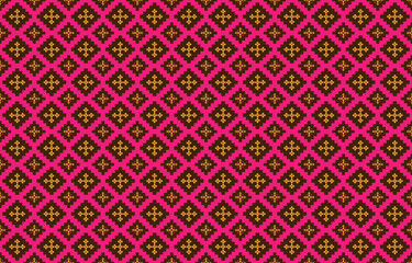Abstract geometric and tribal patterns, usage design local fabric patterns, Design inspired by indigenous tribes. geometric Vector illustration