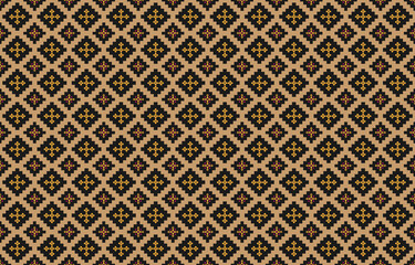 Abstract geometric and tribal patterns, usage design local fabric patterns, Design inspired by indigenous tribes. geometric Vector illustration