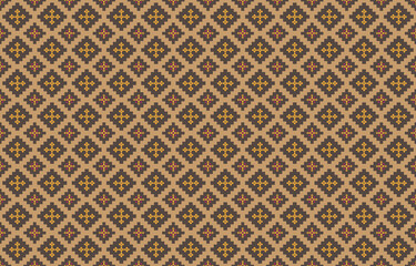 Abstract geometric and tribal patterns, usage design local fabric patterns, Design inspired by indigenous tribes. geometric Vector illustration