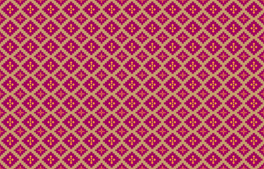Abstract geometric and tribal patterns, usage design local fabric patterns, Design inspired by indigenous tribes. geometric Vector illustration