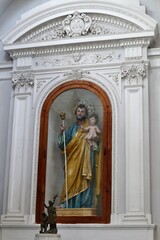 Ischia - Statua di San Giuseppe nella Chiesa di Santa Maria di Portosalvo