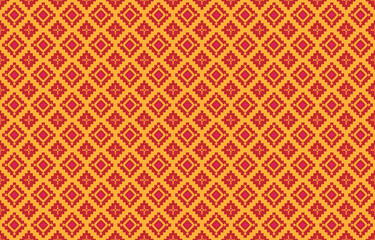 Abstract geometric and tribal patterns, usage design local fabric patterns, Design inspired by indigenous tribes. geometric Vector illustration