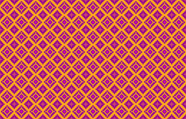 Abstract geometric and tribal patterns, usage design local fabric patterns, Design inspired by indigenous tribes. geometric Vector illustration