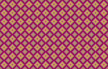 Abstract geometric and tribal patterns, usage design local fabric patterns, Design inspired by indigenous tribes. geometric Vector illustration