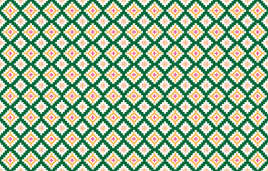 Abstract geometric and tribal patterns, usage design local fabric patterns, Design inspired by indigenous tribes. geometric Vector illustration