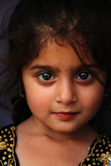 Asian Kid Indoor Portrait.