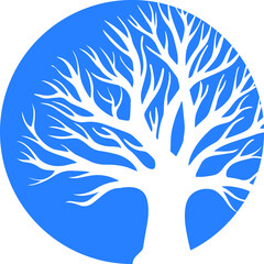 Big tree icon, environment icon vector