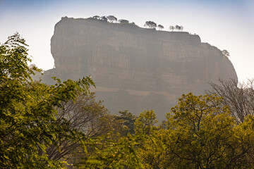 Sigiriya Rock in Sri Lanka