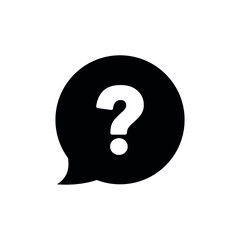 question mark on white backgroud	