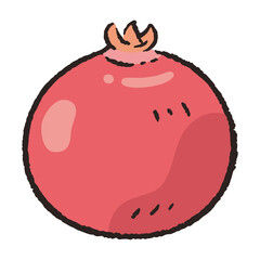 食べ物_果物_ザクロ