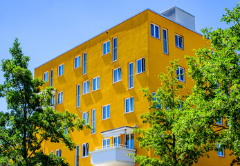 modern apartment house in austria