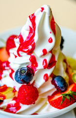 typical icecream sunday - close up