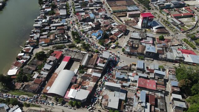 TRAFICO DE VEHICULOS MOTORIZADOS EN LA CIUDAD DE TINGO MARIA JUNIO 2022
