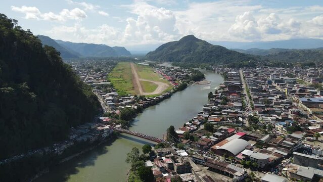 TOMA A&Eacute;REA DE LA CIUDAD DE TINGO MARIA JUNIO 2022