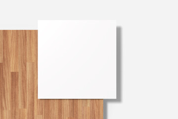 Square Flyer Mockup blank 