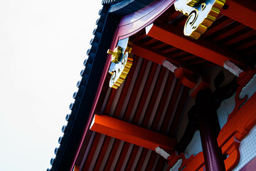 神社仏閣の屋根