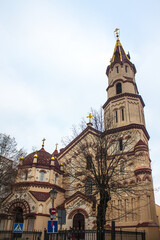 Fototapeta na wymiar Church of St. Nicholas, Vilnius