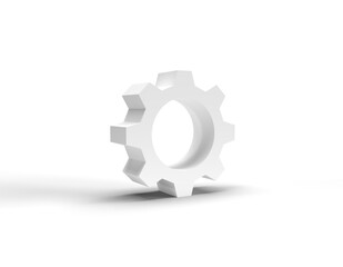 Business gear concept. 3D illustration.