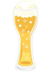 ビールのイラスト