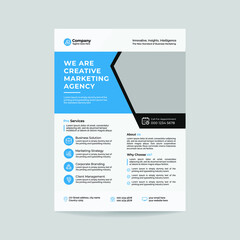 Corporate Business flyer template Design  | Creative Modern Business Flyer Design Template