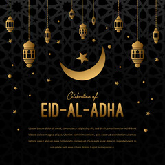 Eid Al Adha Celebration Festival Vector Illustration