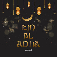 Eid Al Adha Celebration Festival Vector Illustration