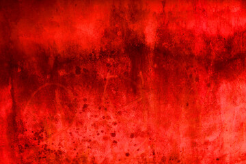 Scary concrete cement wall for background, horror and halloween concept, also for creepy background