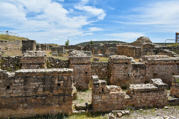 the ruins of a roman civilization in Cuenca, Spain