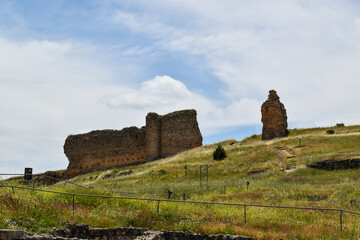 the ruins of a roman civilization in Cuenca, Spain
