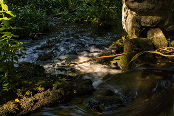 waterfall in the forest