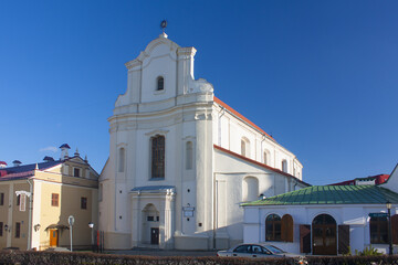 Fototapeta na wymiar St. Joseph Church in Minsk, Belarus 