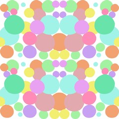 abstract background with circles